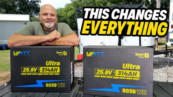 INSANE Power! WattCycle 24V 314Ah Ultra Smart Battery Review