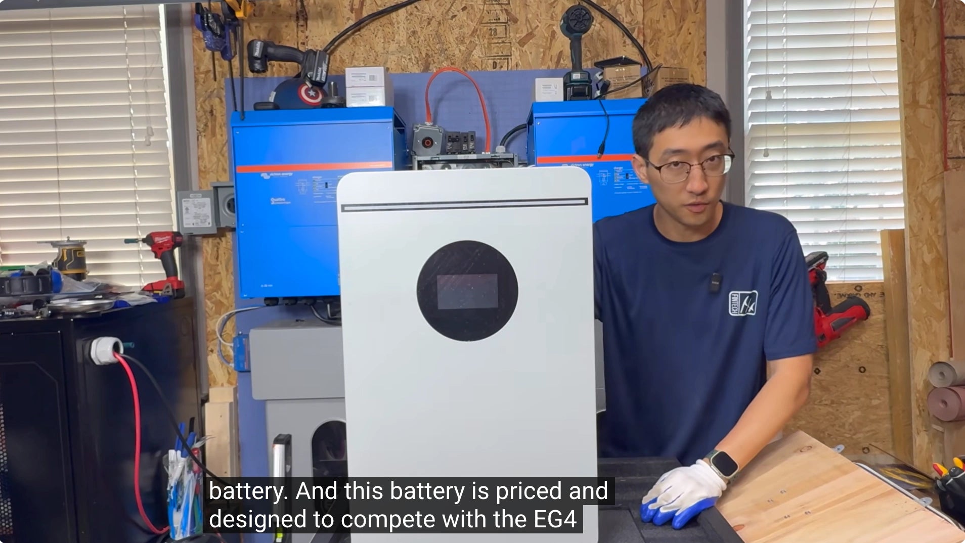 WattCycle 5.12kWh 48V 100Ah Wall-Mount Bluetooth LiFePO4 Battery – Active Balancing | RS485/CAN