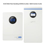 WattCycle Storm-Ready Whole-Home Backup Power Kit — 48V 12kW Hybrid Inverter + 48V 314Ah 16kWh Battery