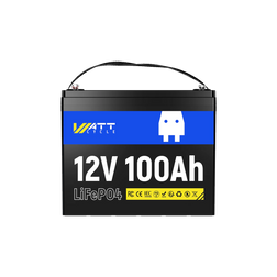WattCycle 12V 100Ah Group 24 LiFePO4 Battery