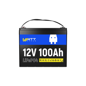 WattCycle 12V 100Ah Group 24 LiFePO4 Battery for RV Solar, Trolling Motor & Off Grid