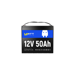 WattCycle 12V 50Ah LiFePO4 Battery for Fish Finder, LiveScope & Kayak Fishing