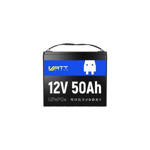 WattCycle 12V 50Ah LiFePO4 Battery for Fish Finder, LiveScope & Kayak Fishing
