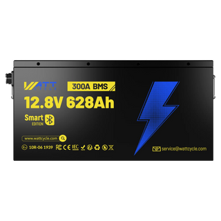Wattcycle 12V 628Ah Ultra Bluetooth LiFePO₄ Battery - 8038Wh Storage