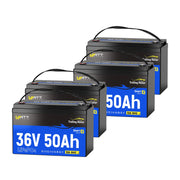 WattCycle 36V 50Ah TM Bluetooth LiFePO4 Battery for 100-120lb Trolling Motor