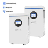 ⚡️Launch Early Bird: $799⚡️WattCycle 5.12kWh 48V 100Ah Wall-Mounted LiFePO4 Battery with Smart BMS, Bluetooth, Active Balancing & Communication