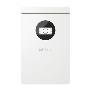 WattCycle 5.12kWh 48V 100Ah Wall-Mount Bluetooth LiFePO4 Battery – Active Balancing | RS485/CAN