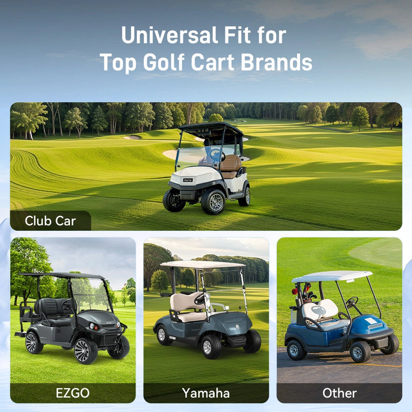 [Free Monitor] Wattcycle V2 48V 105Ah Golf Cart Bluetooth LiFePO₄ Lithium Battery – 250A BMS for High Torque & Hills