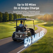 [Free Monitor] Wattcycle V2 48V 105Ah Golf Cart Bluetooth LiFePO₄ Lithium Battery – 250A BMS for High Torque & Hills