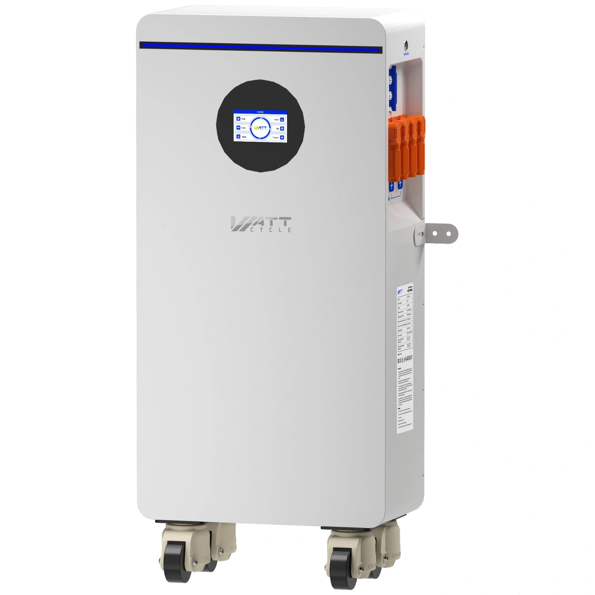 ⚡️Launch Early Bird: $1,999⚡️WattCycle 16kWh 48V 314Ah Wall-Mounted LiFePO4 Battery with Smart BMS, Bluetooth, Active Balancing & Communication