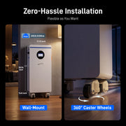WattCycle 16kWh 48V 314Ah Floor Standing Bluetooth LiFePO4 - Active Balancing | CAN/RS485