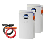 WattCycle Dedicated 51.2V 314Ah Floor-Standing Battery Expansion Dual-Head Quick-Connect Parallel Cable