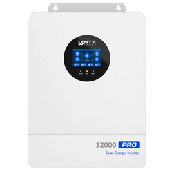 WattCycle V2 48V 12kW All-in-one Split Phase Hybrid Inverter - 120/240V, 24kW Dual MPPT, 250A Charger, Wi-Fi connection
