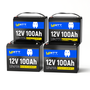 WattCycle 12V 100Ah Group 24 LiFePO4 Battery for RV Solar, Trolling Motor & Off Grid