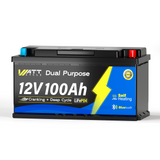 【🎣ABA Sponsor】12V 100Ah LiFePO4 Battery for Trolling Motors