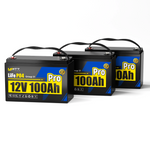 Wattcycle 12V 100Ah Group 31 Pro LiFePO4 Battery with 110A BMS