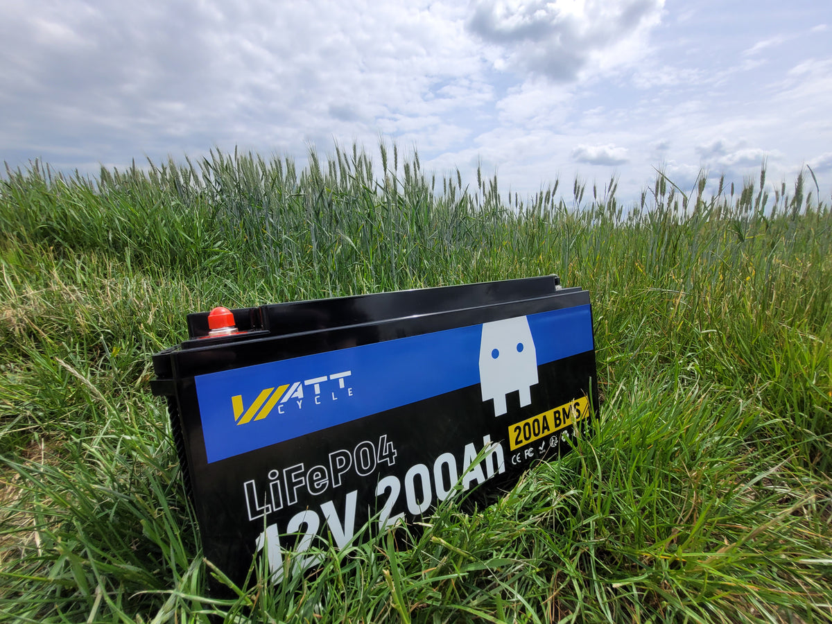 12V 200Ah LiFePO4 Deep Cycle Lithium Battery - WattCycle – WattCycle-US