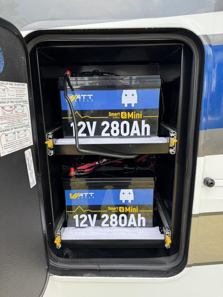 🔥Top Seller】12V 280Ah MINI LiFePO4 Battery with Bluetooth