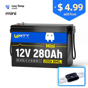 12V 280Ah MINI + Fuse