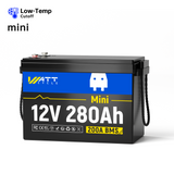【🔥From $499.99/pack】12V 280Ah MINI LiFePO4 Battery with Bluetooth