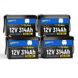 【🔥From $499.99/pack】12V 280Ah MINI LiFePO4 Battery with Bluetooth