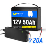 12V 50Ah Group U1 LiFePO4 Battery Kit