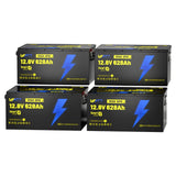 【New Launch: $100 OFF/PACK】WattCycle 12V 628Ah Ultra Lithium Battery with Bluetooth