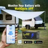 【New Launch: $100 OFF/PACK】WattCycle 12V 628Ah Ultra Lithium Battery with Bluetooth