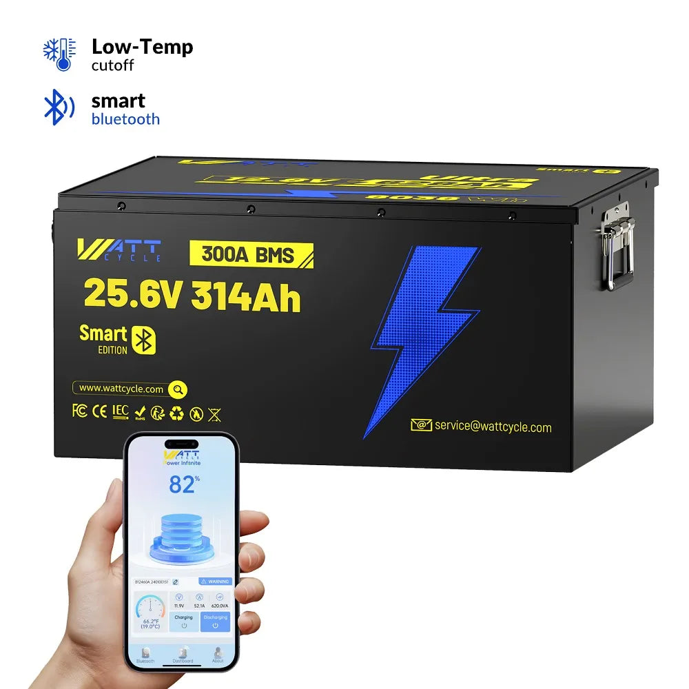 【🏖️Summer Day Offer】24V 314Ah Ultra Lithium Battery with Bluetooth