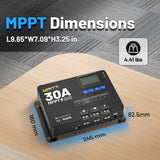 30A MPPT 12V/24V Solar Charge Controller
