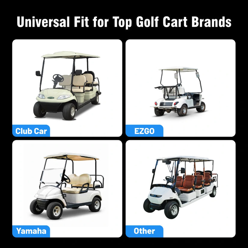 [Free Monitor] 48V 100Ah Golf Cart Bluetooth LiFePO₄ Lithium Battey - 200A BMS