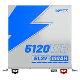 48V (51.2V) 100Ah 3U Server Rack LiFePO4 Battery