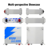 48V (51.2V) 100Ah 3U Server Rack LiFePO4 Battery