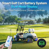 【⛳New Upgraded】48V 105Ah Golf Cart Battery
