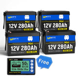 【Free Charger / Monitor】48V 280Ah Mini LiFePO4 Battery Kit