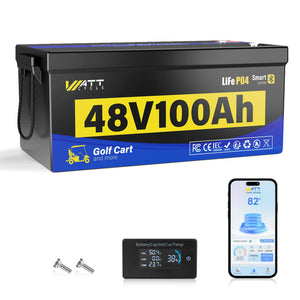 48V 100Ah Golf Cart Battery 