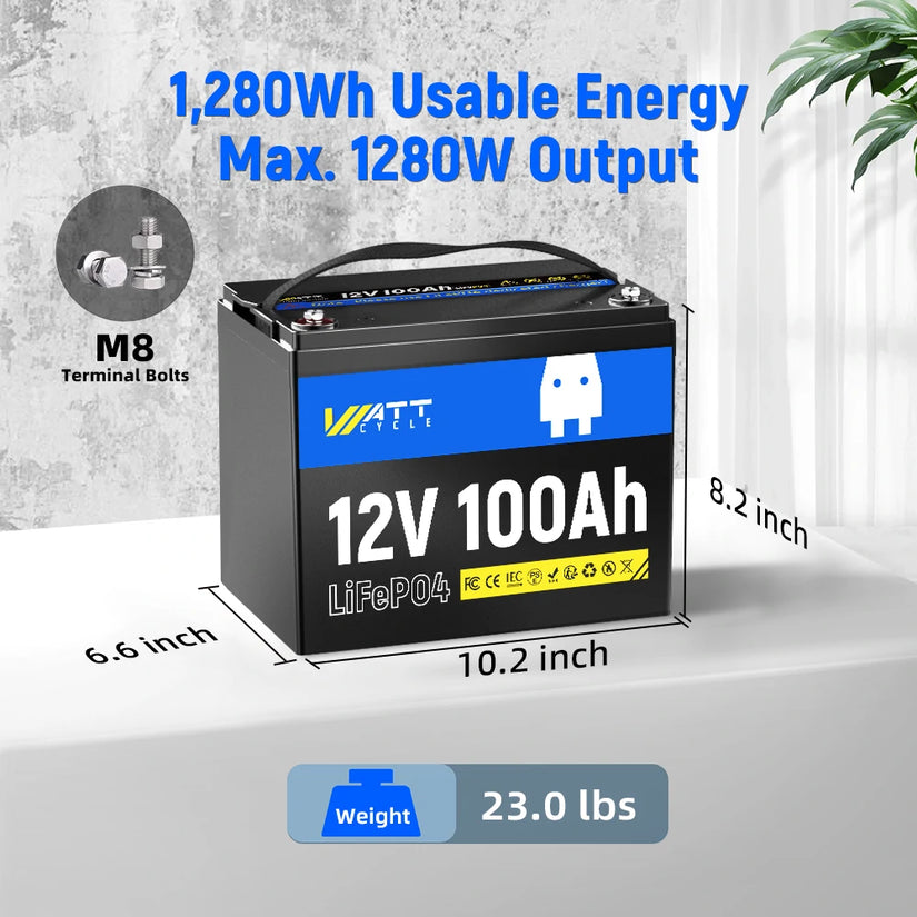 12V Series LiFePO4 Battery