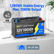 12V Series LiFePO4 Battery