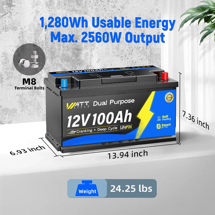 12V Series LiFePO4 Battery