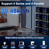 36 100Ah Group 24 LiFePO4 Battery Set