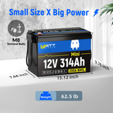 【10 Days Pre Sale】12V 314Ah Mini LiFePO4 Battery