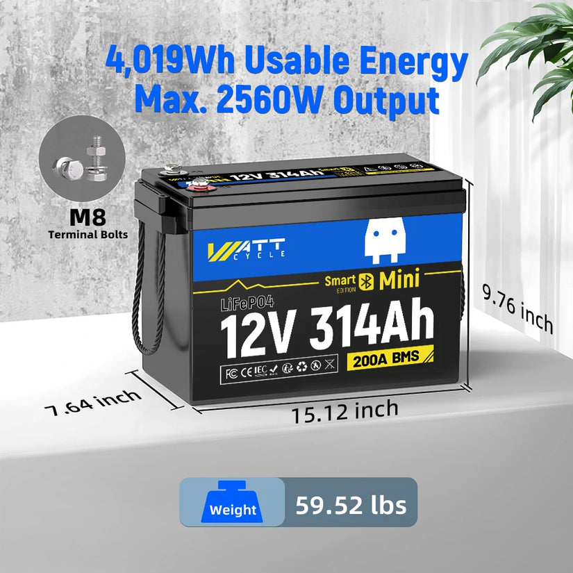 12V Series LiFePO4 Battery