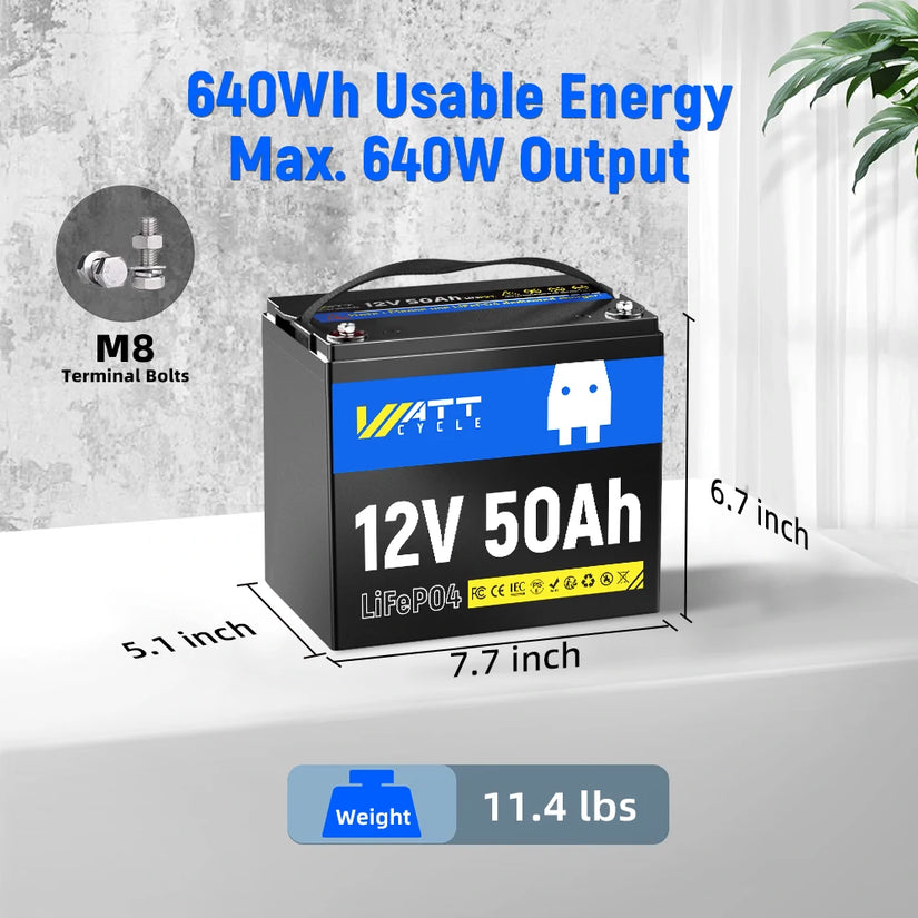 12V Series LiFePO4 Battery