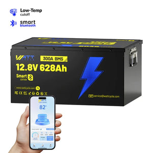 Wattcycle 12V 628Ah Ultra Bluetooth LiFePO₄ Battery - 8038Wh Storage