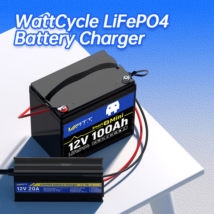wattcycle 12v 100AH charger