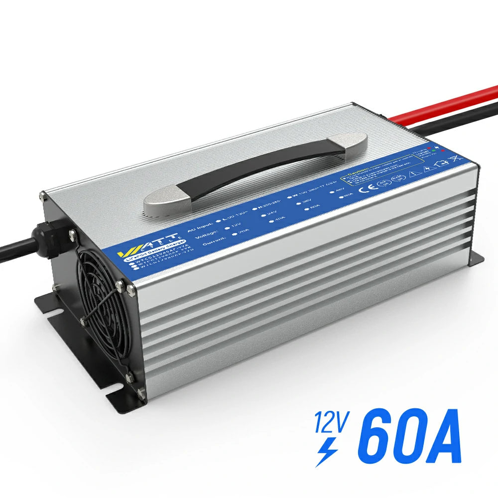 14.6V 60A Aluminum Shell LiFePO4 Battery Charger