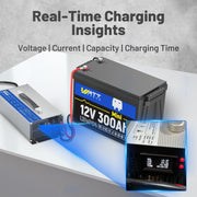 14.6V 60A AC to DC Aluminum Shell LiFePO4 Battery Charger