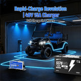 【New Arrival: $100 OFF】48V 105Ah 250A BMS Golf Cart Battery with Bluetooth