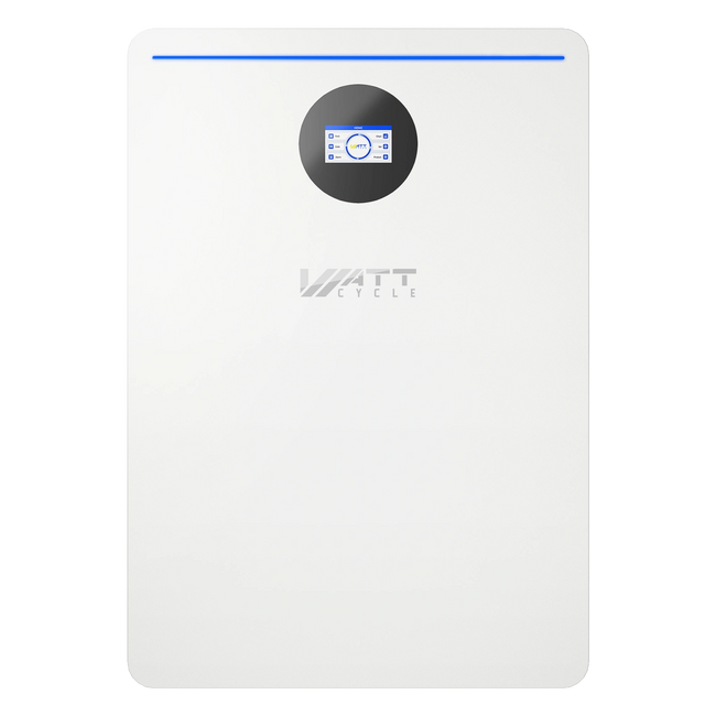 WattCycle 51.2V 628Ah 32kWh Smart LiFePO4 Solar Home Energy Storage System - Active Balancing