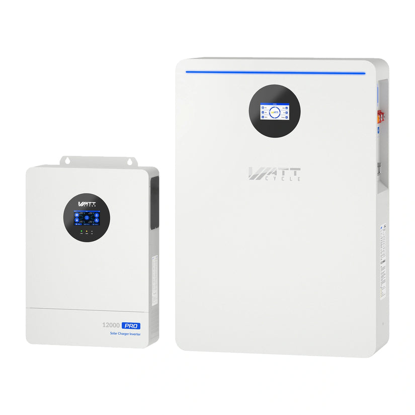 Humsienk 48V 314Ah 16kwh LiFePO4 Battery with 12kw inverter